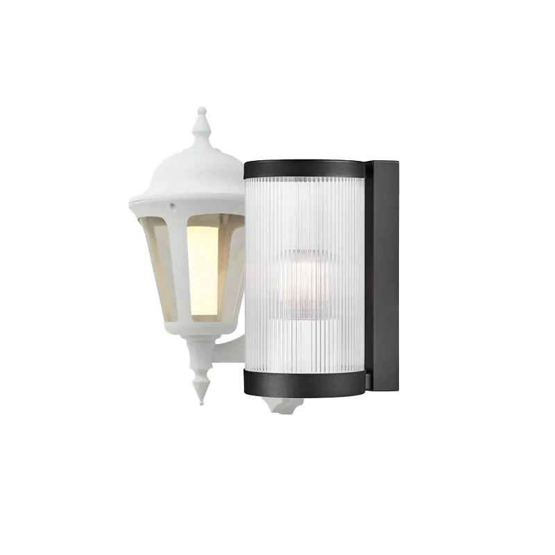 Designer outdoor wall lights