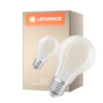 Ledvance Classic LED E27 Pear Filament Frosted 2.2W 470lm - 827 Extra Warm White | Dimmable Replaces 40W