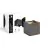 D'Lite Wall Light Elingen Aluminium Black Up & Down 4.9W 480lm - 830 Warm White | IP65 - Light Sensor