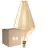 Multipack 6x Calex XXL Vienna Gold LED E27 Filament 4W 320lm- 822 Extra Warm White | Dimmable