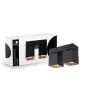 D'Lite Ceiling Light Kubo Black Tiltable and Rotatable | IP20 - Suitable for 2x GU10