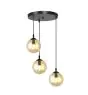 Emibig Pendant Cosmo Steel Black | Suitable for 3x E14 - Max 10W