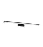 Eglo Wall Light Pandella 1 Aluminium Black Bathroom 14W 1700lm - 840 Cool White | IP44 