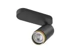 SLV Grip! Aluminium Spot Black | Suitable for 1x GU10